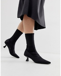 Vagabond Lissie Pointed Stretch Heeled Ankle Boot