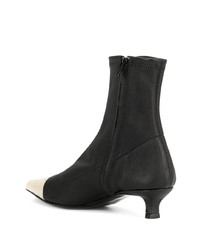 BY FA R Karl Black Stretch Leather Boots