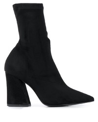 Pollini Sock Style Ankle Boots