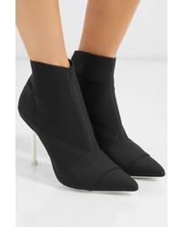 Mercedes Castillo Stretch Knit Ankle Boots