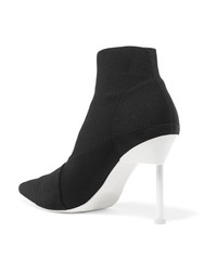 Mercedes Castillo Stretch Knit Ankle Boots