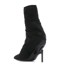 Unravel Project Tulle Layered Ankle Boots