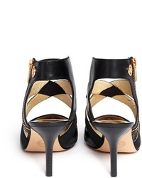 Nobrand Meadow Elastic Band Leather Pumps