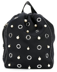 3.1 Phillip Lim Faux Pearl Embellished Backpack