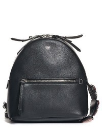 Fendi Mini Crystal Embellished Backpack Black