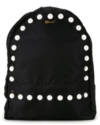 Muveil Embellished Zip Up Backpack
