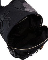 Marc Jacobs Rummage Embellished Backpack Black