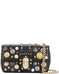 Dolce & Gabbana Lucia Embellished Shoulder Bag