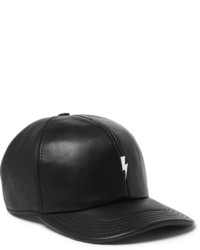 Black Embellished Baseball Cap