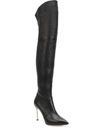 Casadei Pearl Embellished Blade Boots