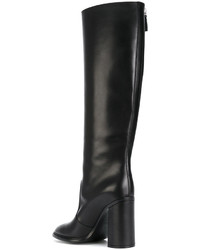 Casadei Zip Embellished High Boots