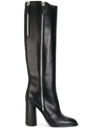 Casadei Zip Embellished High Boots