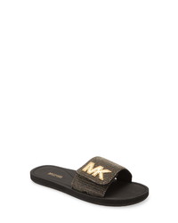 MICHAEL Michael Kors Mk Logo Slide Sandal