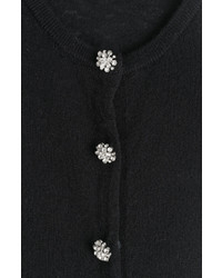 Tara Jarmon Cashmere Cardigan With Embellished Buttons