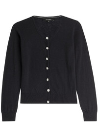 Tara Jarmon Cashmere Cardigan With Embellished Buttons