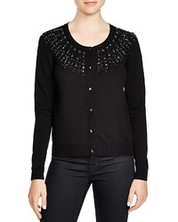 Milly Luxe Jeweled Cardigan
