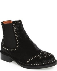 Jeffrey Campbell Galahad Crystal Embellished Chelsea Boot