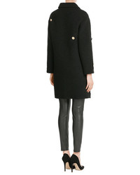 Moschino Boutique Embellished Boucl Coat