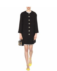 Dolce & Gabbana Embellished Wool Coat