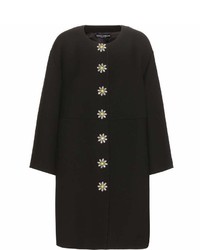 Dolce & Gabbana Embellished Wool Coat