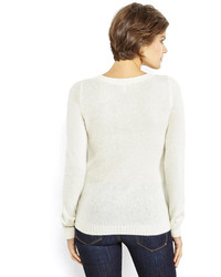 Bejeweled Cashmere Sweater