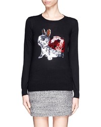Nobrand Bunny Bird Sequin Emma Sweater