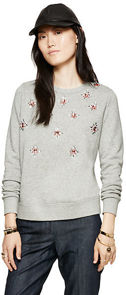 Kate Spade Embellished Sweatshirt, $198 | Kate Spade | Lookastic