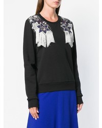 Just Cavalli Embroidered Fitted Sweater