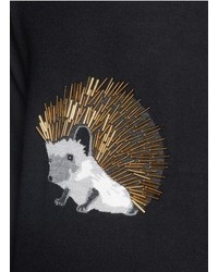 Markus Lupfer Hedgehog Embellished Natalie Sweater