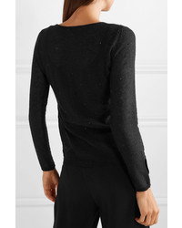 Max Mara Strillo Crystal Embellished Knitted Sweater