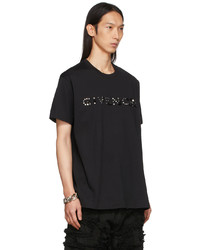 Givenchy Black Stud Logo T Shirt