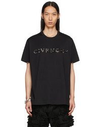 Givenchy Black Stud Logo T Shirt