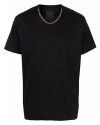 Givenchy Chain Trimmed T Shirt