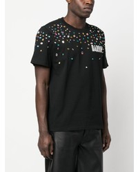 BARROW Crystal Embellished T Shirt