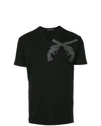Roar Embellished Guns T Shirt