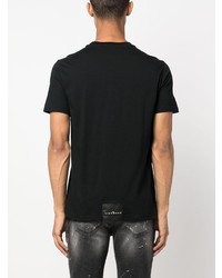 John Richmond Gary Stud Embellished Cotton T Shirt