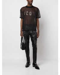 DSQUARED2 Icon Sheer T Shirt