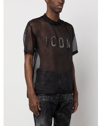 DSQUARED2 Icon Sheer T Shirt
