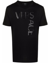 Versace Logo Crystal T Shirt