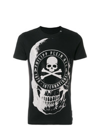 Philipp Plein Oisio Embellished Skull T Shirt