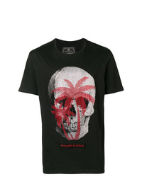 Philipp Plein Platinum Cut Round Neck T Shirt