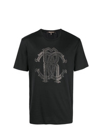 Roberto Cavalli Sequin Logo T Shirt