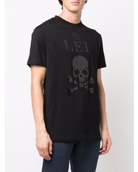 Philipp Plein Skull Motif Cotton T Shirt