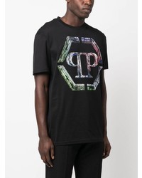 Philipp Plein Ss Pp Glass Round Neck T Shirt