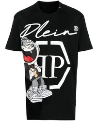 Philipp Plein Stones Money Logo Print T Shirt