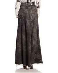 Marc Jacobs Embellished Denim Maxi Skirt