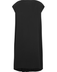 MM6 MAISON MARGIELA Faux Pearl Embellished Crepe Dress Black