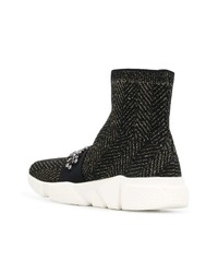Twin-Set Sock Sneaker Boots