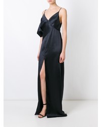 Saint Laurent Asymmetric Camisole Gown