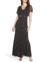 Adrianna Papell Bead Embellished Dress